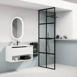 Mueble De 1 Cajón Y Un Hueco + Lavabo Ceramico Flat – Eleven – Visobath