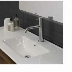 Mueble Suspendido 1 Cajón Y 1 Hueco + Encimera SolidCoat Surface Diva – Serie Life – Baños 10
