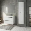 Mueble Suspendido Dos Cajones Y Lavabo Cerámico Extrafino – Loa – Torvisco