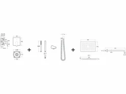 Pack Empotrado Monomando RocaBox Square Para Baño-ducha – Atlas – Roca – A5D2690C00
