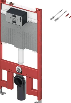 Pack Inodoro Suspendido Con Función De Lavado Agua Fría + Bastidor De 8 Cm (sin Conexión Eléctrica) – TeceOne – Tece