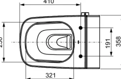 Pack Inodoro Suspendido Con Función De Lavado Agua Fría + Bastidor De 15 Cm (sin Conexión Eléctrica) – TeceOne – Tece