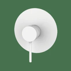 Parte Externa Monomando De Empotrar Blanco Estilo Premium Colección TIME 47047110 – GRB Mixers
