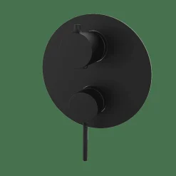Parte Externa Monomando De Empotrar Con Desviador Negro Estilo Premium Colección TIME 47047220 – GRB Mixers