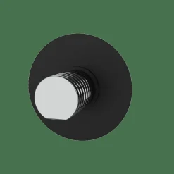Parte Externa Monomando De Empotrar Negro Estilo Premium Colección AURA 75047120 – GRB Mixers