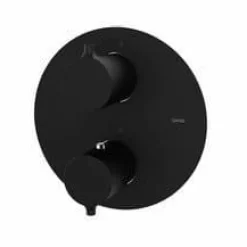 Parte Externa Termostático De Empotrar Negro Estilo Premium Colección TIME 47157020 – GRB Mixers