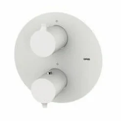 Parte Externa Termostático De Empotrar Blanco Estilo Premium Colección TIME 47157010 – GRB Mixers