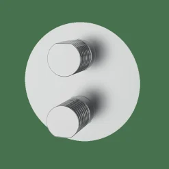 Parte Externa Termostático De Empotrar Inox Estilo Premium Colección AURA 75057230 – GRB Mixers