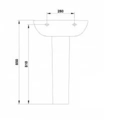 Pedestal – G5743001 – Gala – G5743001