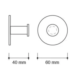 Percha – Aro Black – Neodek – 00374
