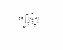 Percha – Cromo Modelo Sintor – 6408002 – Manillons Torrent