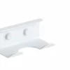 Percha Doble Acabado Blanco Mate – Slim – 2308/2668BM – Manillons Torrent