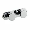Percha Doble Pegar – Cromo Modelo Bassic – 1579002 – Manillons Torrent