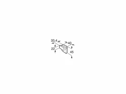 Percha (Posibilidad De Instalación Mediante Tornillería O Adhesivo) – Rubik – Roca – A816840024