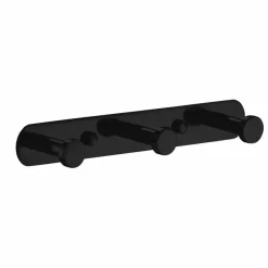 Percha Triple Pegar – Negro Mate. Modelo Eco – 6579081 – Manillons Torrent