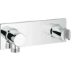 Placa Con Codo Conexión Y Soporte De Ducha En Cromo – Grohe – Grohtherm F