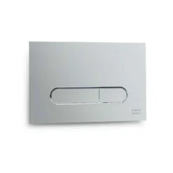 Placa Pulsadora Doble Oval Blanco – Drena