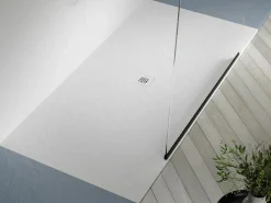 Plato De Ducha De Akron – Base Slate – Acquabella