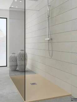 Plato De Ducha De Solid Stone Textura Stone – Hit – Baños 10