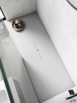 Plato De Ducha De Solid Stone Textura Concrete – Han – Baños 10