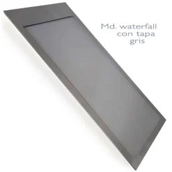 Plato De Mármol Compacto Acabado Natural Con Rejilla – Waterfall – Decorban
