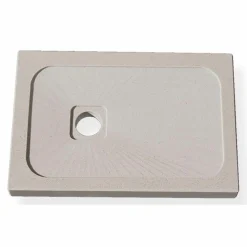 Plato De Mármol Compacto Acabado Natural Con Rejilla – Waterfall – Decorban