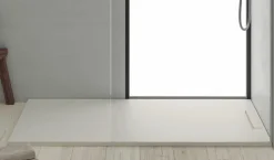Plato De Resina Tesstone Extra-plano Con Desagüe Lineal De Gran Caudal – Uno – Baños 10