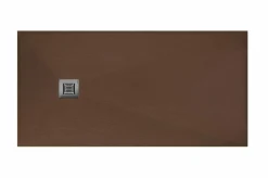 Plato Ducha Resina C/Desagüe Suite-N 100X70 Choc – G6347044 – Gala