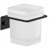 Portacepillos Pared – Negro Mate Modelo Bassic – 1505081 – Manillons Torrent