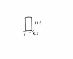 Portacepillos Pared – Negro Mate Modelo Eco – 1705081 – Manillons Torrent