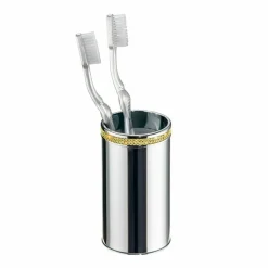 Portacepillos Sobrem. – Cromo/Oro Modelo Combis – 6675003 – Manillons Torrent
