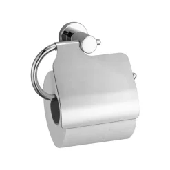 Portarollos Individual Para El Baño Baho FLASH Con Tapa Cromado – FLASA007B – Gamma