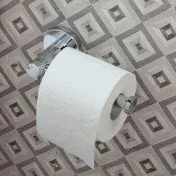 Portarrollos Adhesivo Baho Flash Sin Tapa – FLASA002B – Gamma