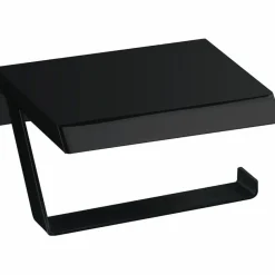 Portarrollos Con Bandeja – Negro Mate Modelo Marina – 2804081 – Manillons Torrent