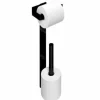 Portarrollos Con Reserva – Negro Mate Modelo Slim – 2324081 – Manillons Torrent