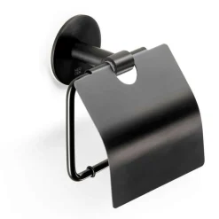 Portarrollos Con Tapa – Aro Black – Neodek