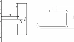 Portarrollos Sin Tapa Dynamique – 31DYN00901 – AQG