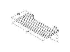Portatoallas Con Toallero (instalación Mediante Tornillería) – Rubik – Roca – A816848001