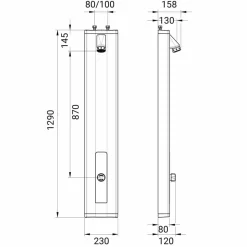 Prestoduc Accionamiento Mediante Pulsador. PRESTO Conjunto Prestoduc Alpa – 88808 – Presto Iberica