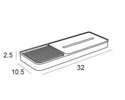 Repisa – Inox Cepillado Modelo Combis – 6509012 – Manillons Torrent