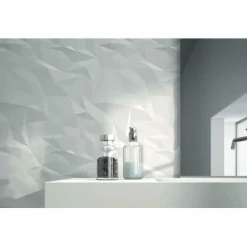 Revestimiento Textura Cerámica Brillo – Tiles Delphi Bath – Kretta