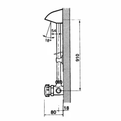 Rociador Antivandálico Con Tubo Para Alpa 80 Y Alpa 90 – 75001 – Presto Iberica