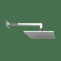 Rociador Square ABS + Brazo Square Estilo Hidro Colección HIDROMASAJE 05045003 – GRB Mixers