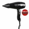 Secador De Pelo Swiss Silent Jet 2000 Cable Espiral Pulsador ON/OFF Blanco/Negro – Ghessu Bath
