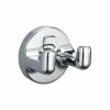 Serie HOTEL – Percha Doble De Zamac Acabado Brillo 16419.B – Nofer