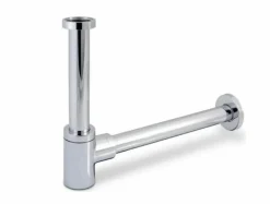 Sifón Botella Horizontal Lavabo/bidet 1 1/4″ Compacto Cromo Ø300mm – 2000000050 – Stillö