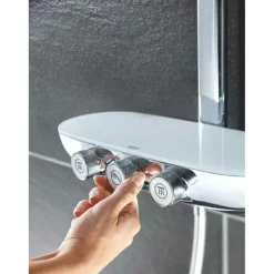 Sistema De Ducha Con Termostato Incorporado – Rainshower Smartcontrol 360 Duo – Grohe – 26250000