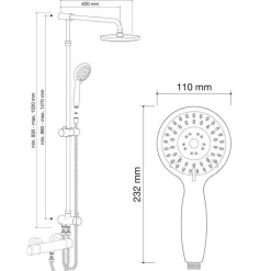 Sistema Ducha – Hoxton – Plastisan