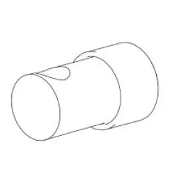 Soporte A Pared Col. Fijas Ø 21 Estilo Premium Colección RECAMBIOS 051089 – GRB Mixers