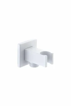 Soporte Cuadrado Mango Ducha Salida Agua Blanco – SFR001/BL – Imex